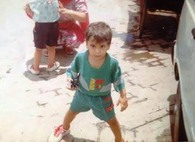 A Childhood Picture of Gautam Gulati