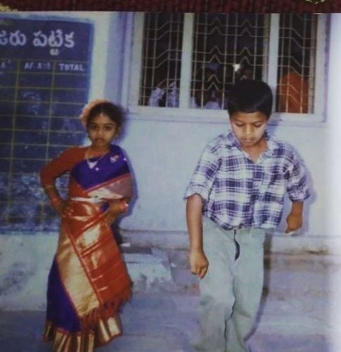 A Childhood Picture of Jabardasth Avinash