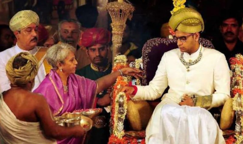 A Picture from Yaduveer Krishnaraja Datta Wadiyar