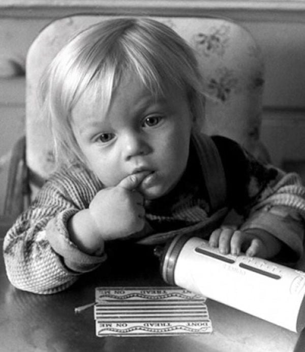 A Rare Childhood Photo of Leonardo DiCaprio