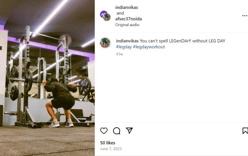 A Screenshot of Vikas Verma