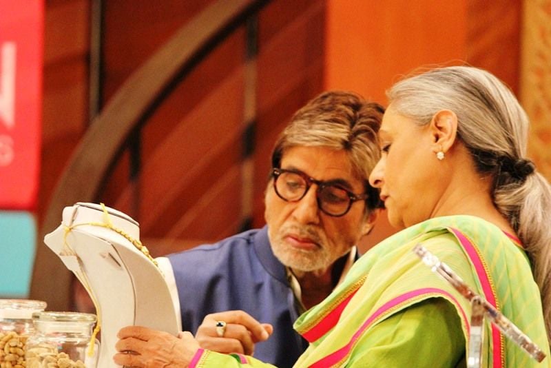 A Still From Jaya and Amitabh