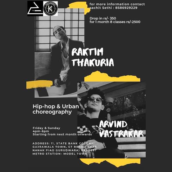 A banner of Raktim Thakuria