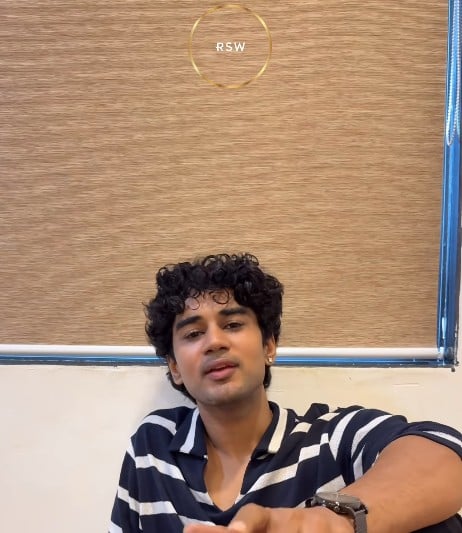 A budding actor at Rachit Singh Workshop