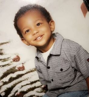 A childhood photo of Chris Seeley