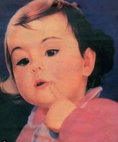 A childhood photo of Mandakini