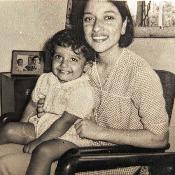 A childhood photo of Satyadeep Misra