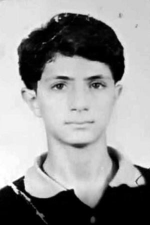 A childhood picture of Ahmed al-Sharaa