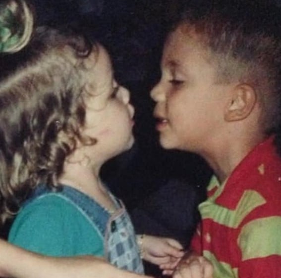 A childhood picture of Andrés Altafulla