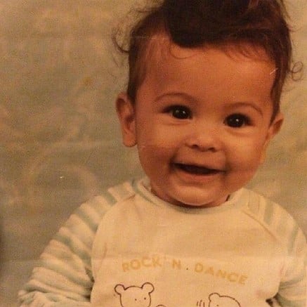 A childhood picture of Andrew Tate