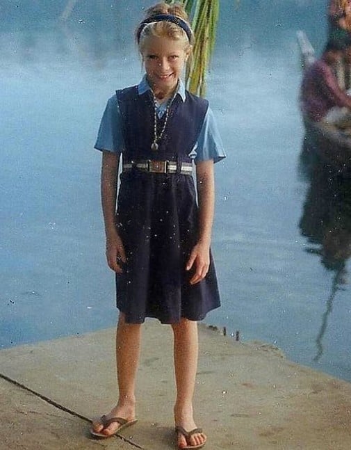 A childhood picture of Aparna Mulberry