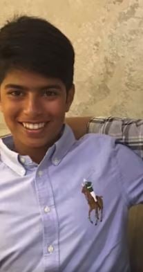 A childhood picture of Aryan Dutt