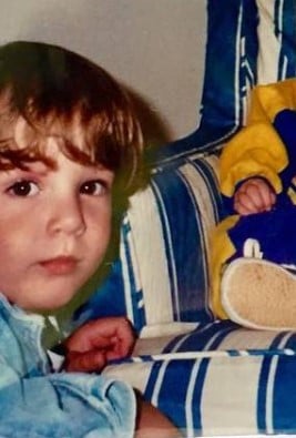 A childhood picture of Charlie Puth