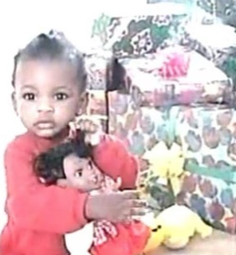 A childhood picture of Coco Jones