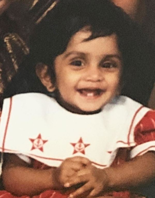 A childhood picture of Deepica