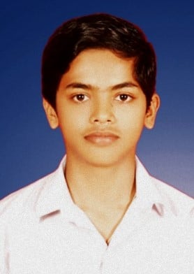 A childhood picture of Dhanraj Achar