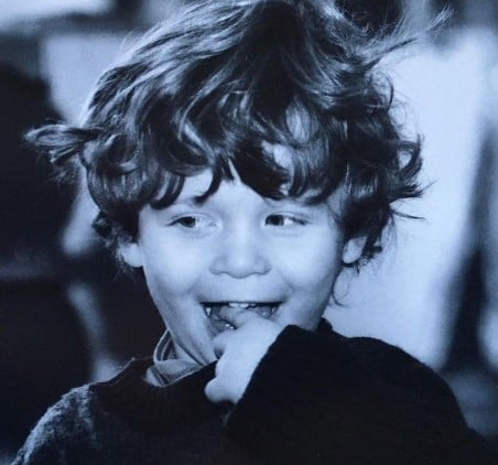 A childhood picture of Fred Hechinger