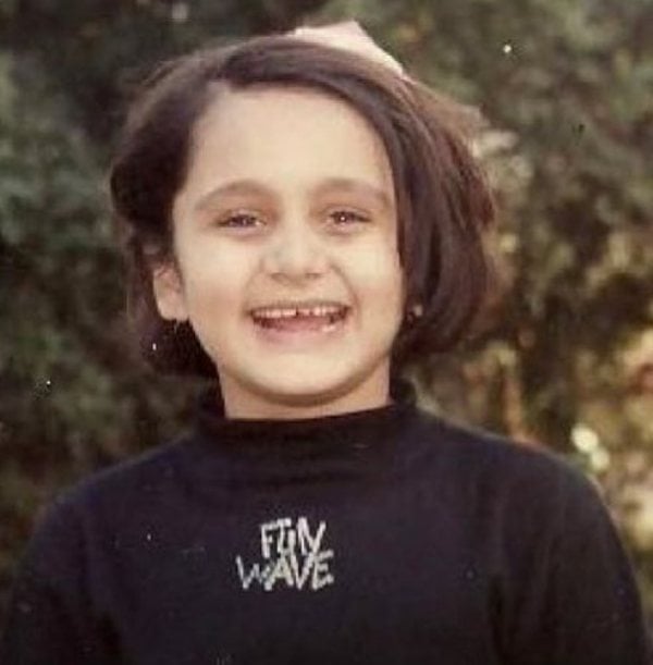 A childhood picture of Garima Arora