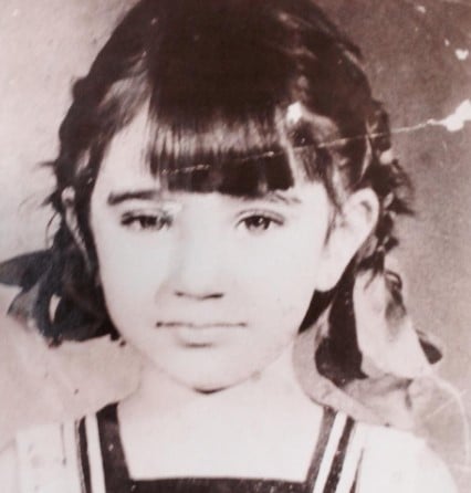 A childhood picture of Helena Luke