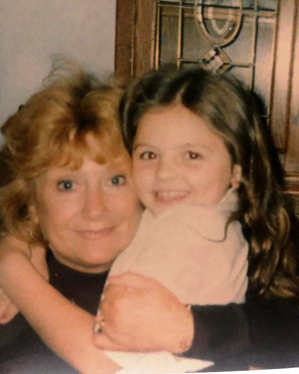 A childhood picture of Jesy Nelson