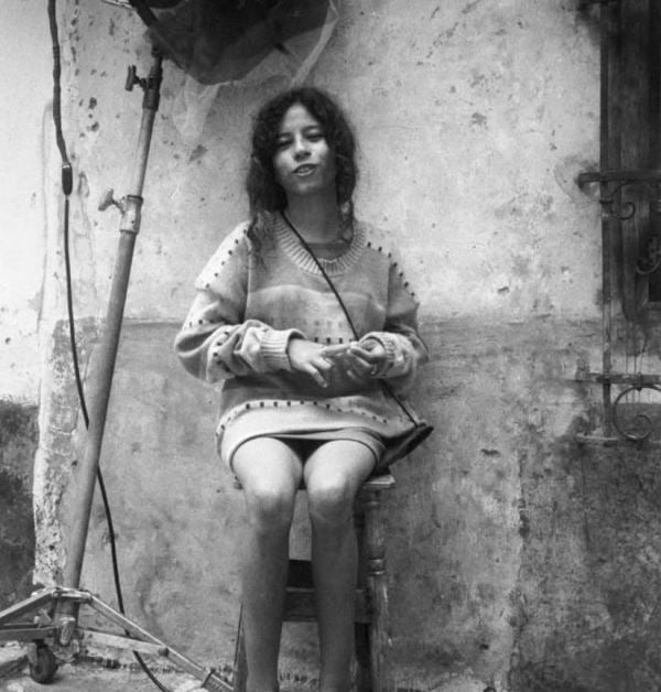 A childhood picture of Lady Tabares