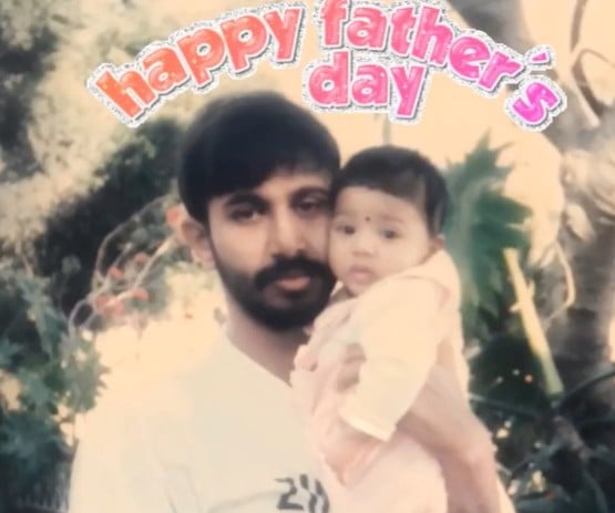 A childhood picture of Lerisha Munsamy