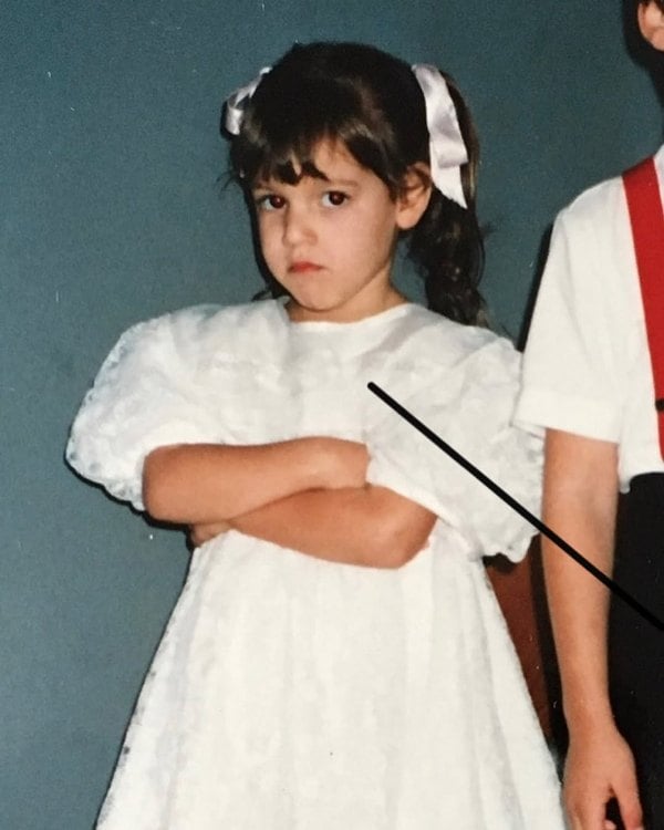 A childhood picture of Olivia Kuper Harris