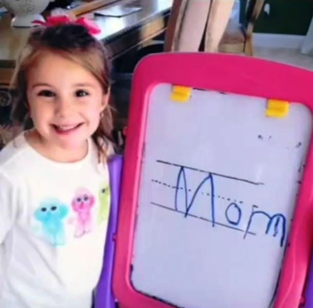 A childhood picture of Piper Rockelle