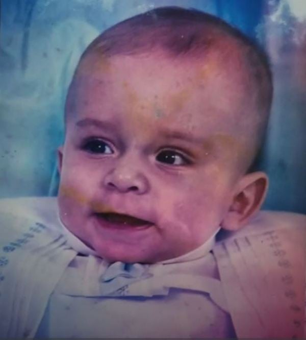 A childhood picture of Rafael Almeida