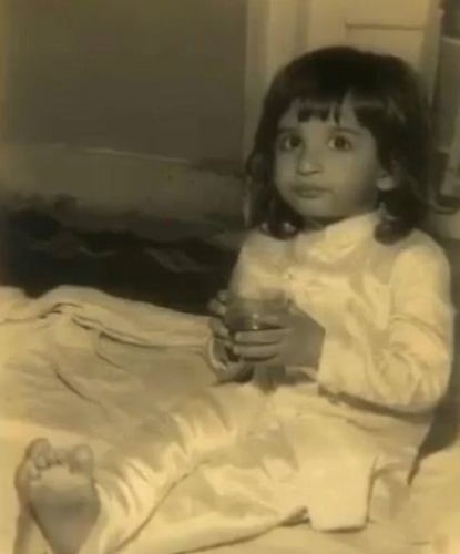 A childhood picture of Raj Kaushal