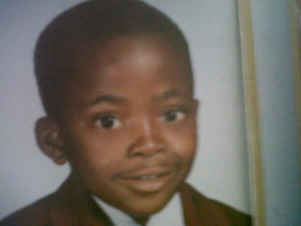 A childhood picture of Temba Bavuma