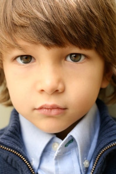 A childhood picture of Teo Briones