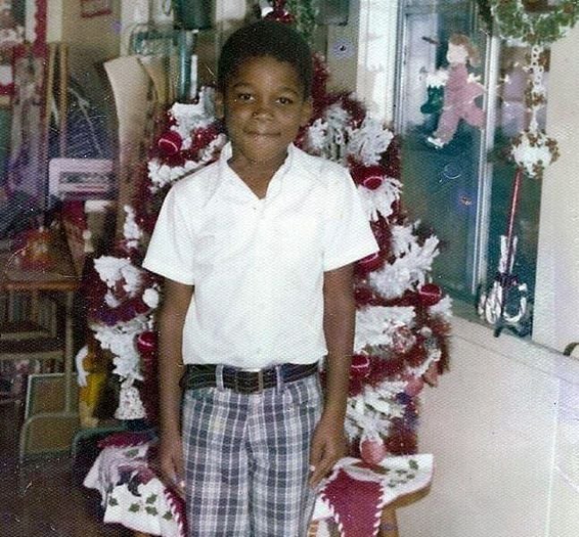 A childhood picture of Tyler Perry