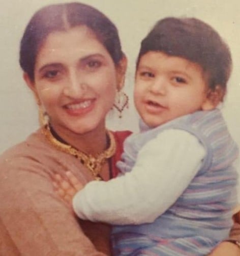 A childhood picture of Zorian Cross