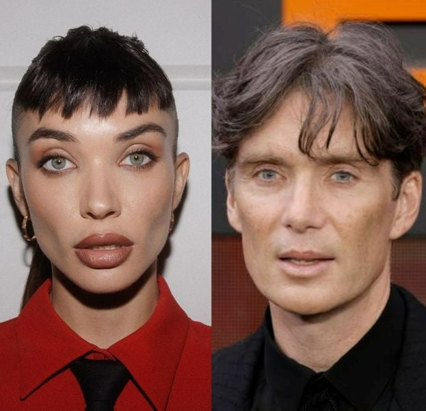 A collage of Amy Jackson (left) and Cillian Murphy