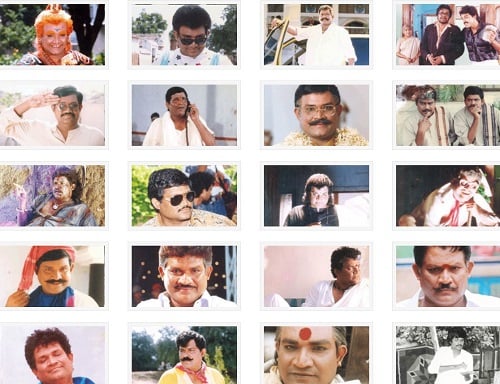 A collage of Tanikella Bharani