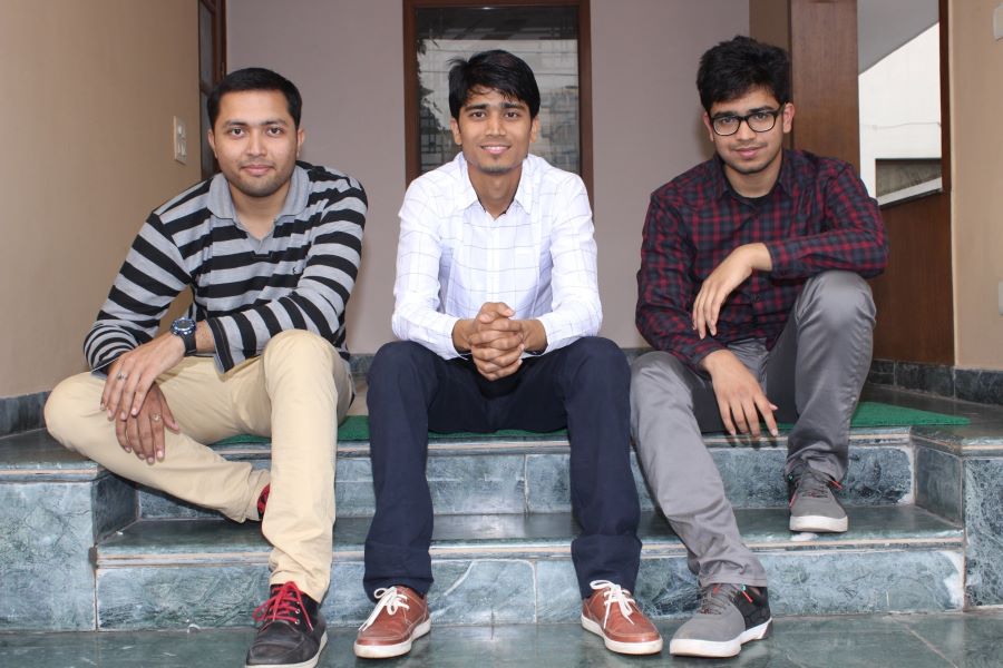 A photo of Azhar taken when he was in IIT Delhi