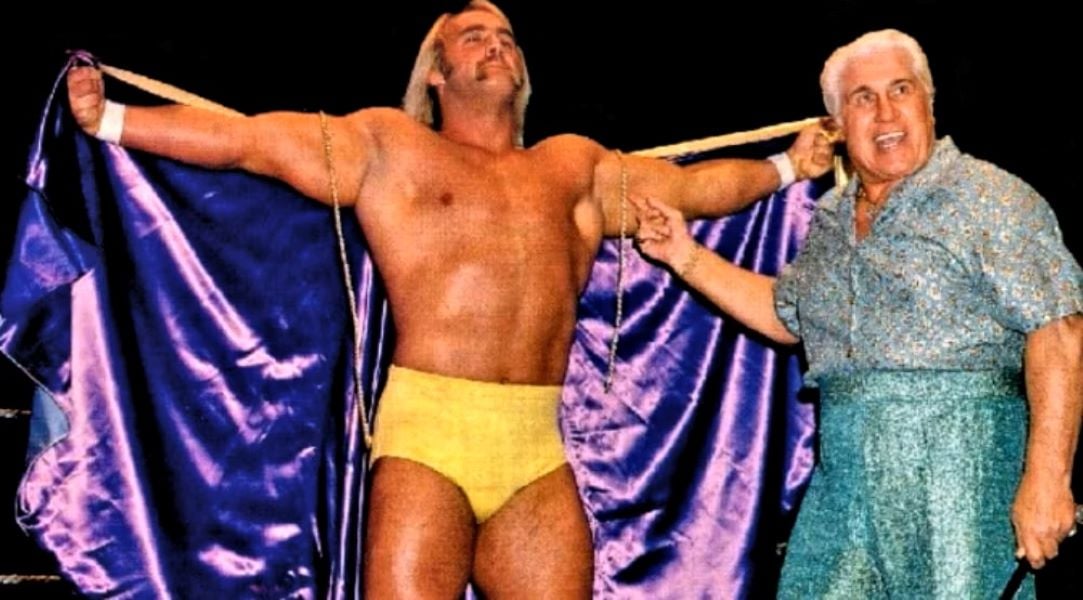 A photo of Hulk Hogan with Freddie Blassie