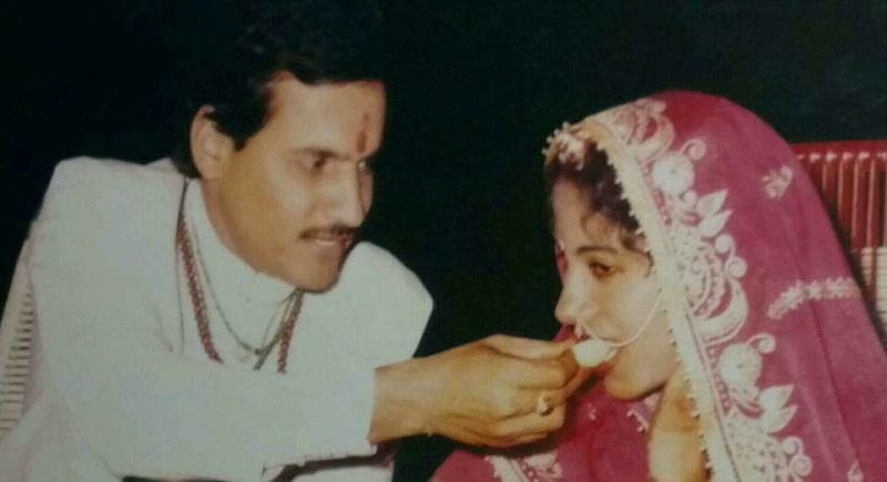 A photo of Mahesh Joshi during his wedding