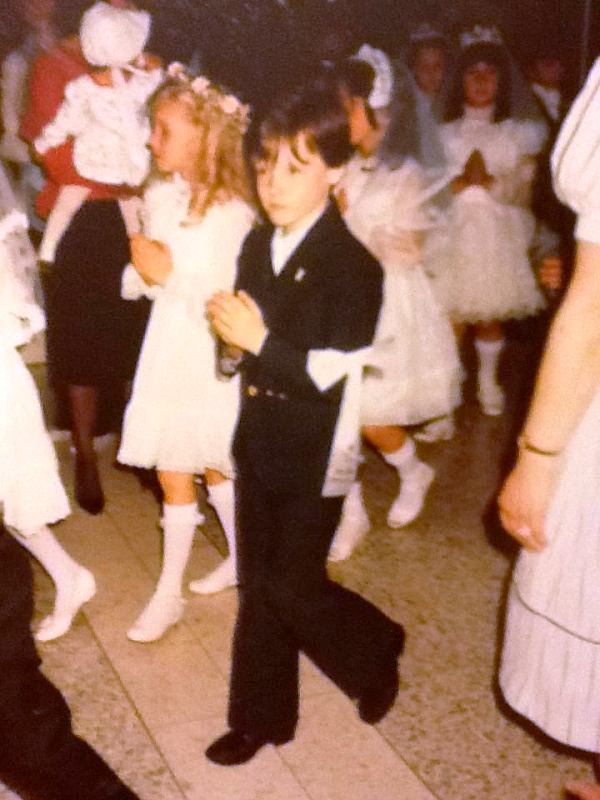 A photo of Michael taken when he was in school