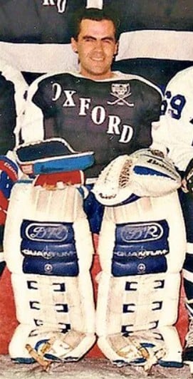 A photo of Mike Carney taken while he was studying at the Oxford University