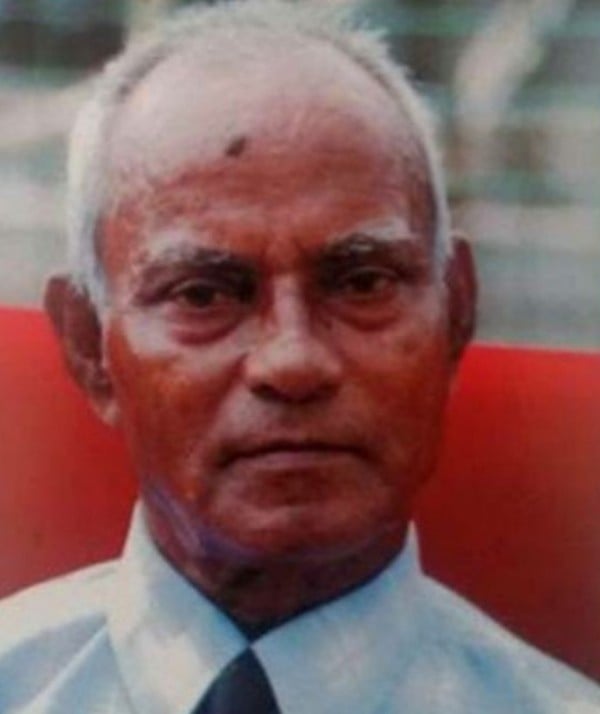 A photo of Nikhil Nandy taken few days before his death