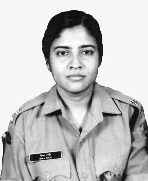 A photo of Nina Singh taken after she passed out of the SVPNPA in 1989