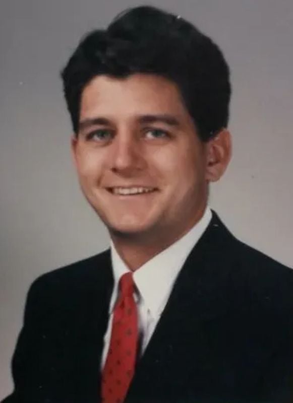 A photo of Paul Ryan from his young days