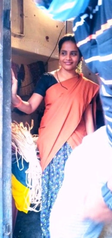 A photo of Powlen Jessica taken on the sets of her movie Carbon