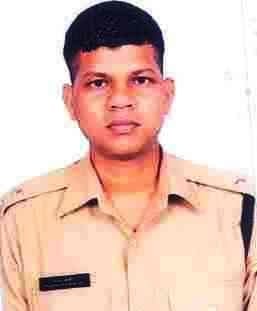A photo of Prabhakar taken after he completed his training at SVPNPA