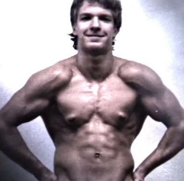 A photo of Triple H taken in his younger days