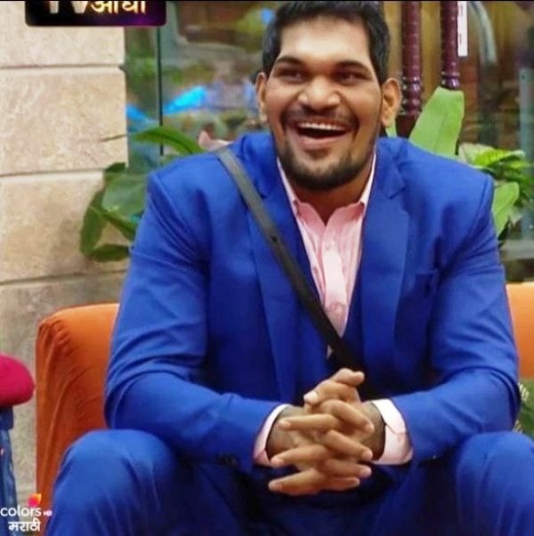 A photo of Yogesh Jadhav taken during his participation in Bigg Boss Marathi 4