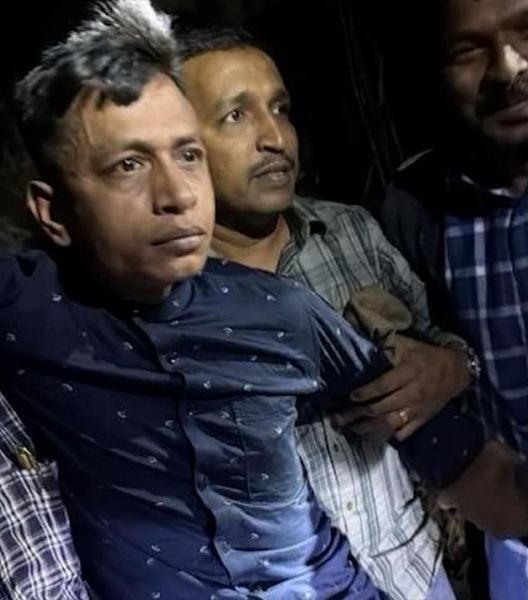 A photo of the man who stabbed Saif Ali Khan