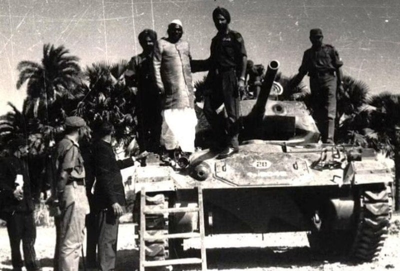 A photograph of 45 Cavalry taken after the end of the Battle of Garibpur